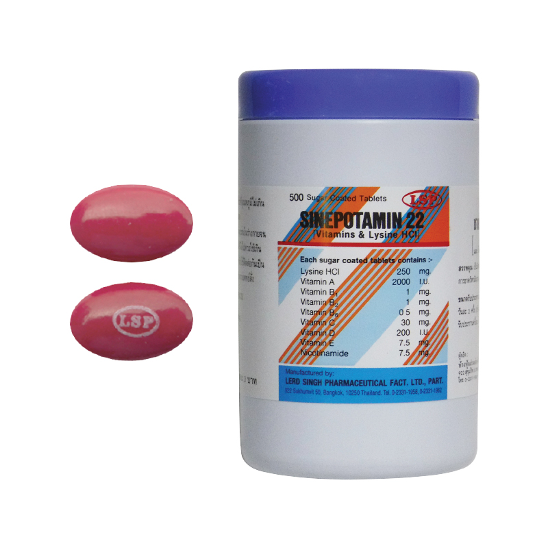 LSP Sinepotamin 22 Tablets