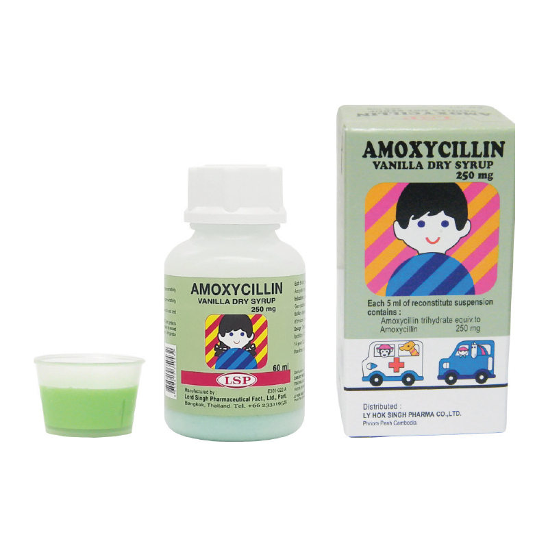Amoxycillin Vanilla Dry Syrup